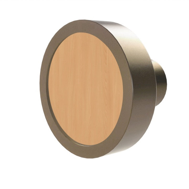 Bronze hell eloxiert